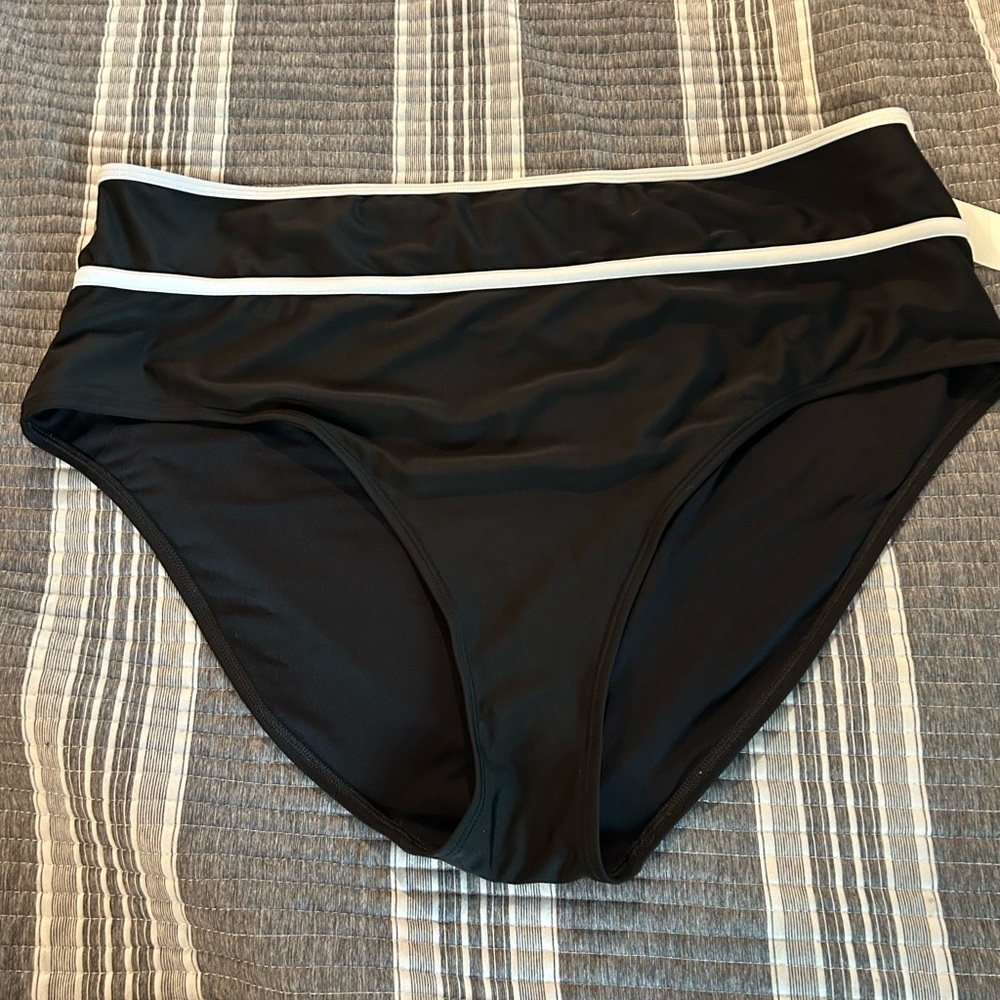 NWT Old Navy Women’s 3x hi waisted swim bottoms